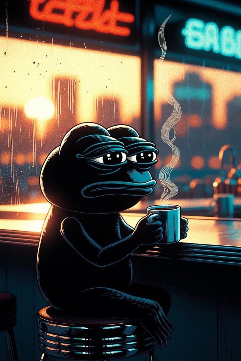 oXHawkaye's tweet photo. Good morning everyone 
$blackpepe https://t.co/Hrrm0Aw2Ox