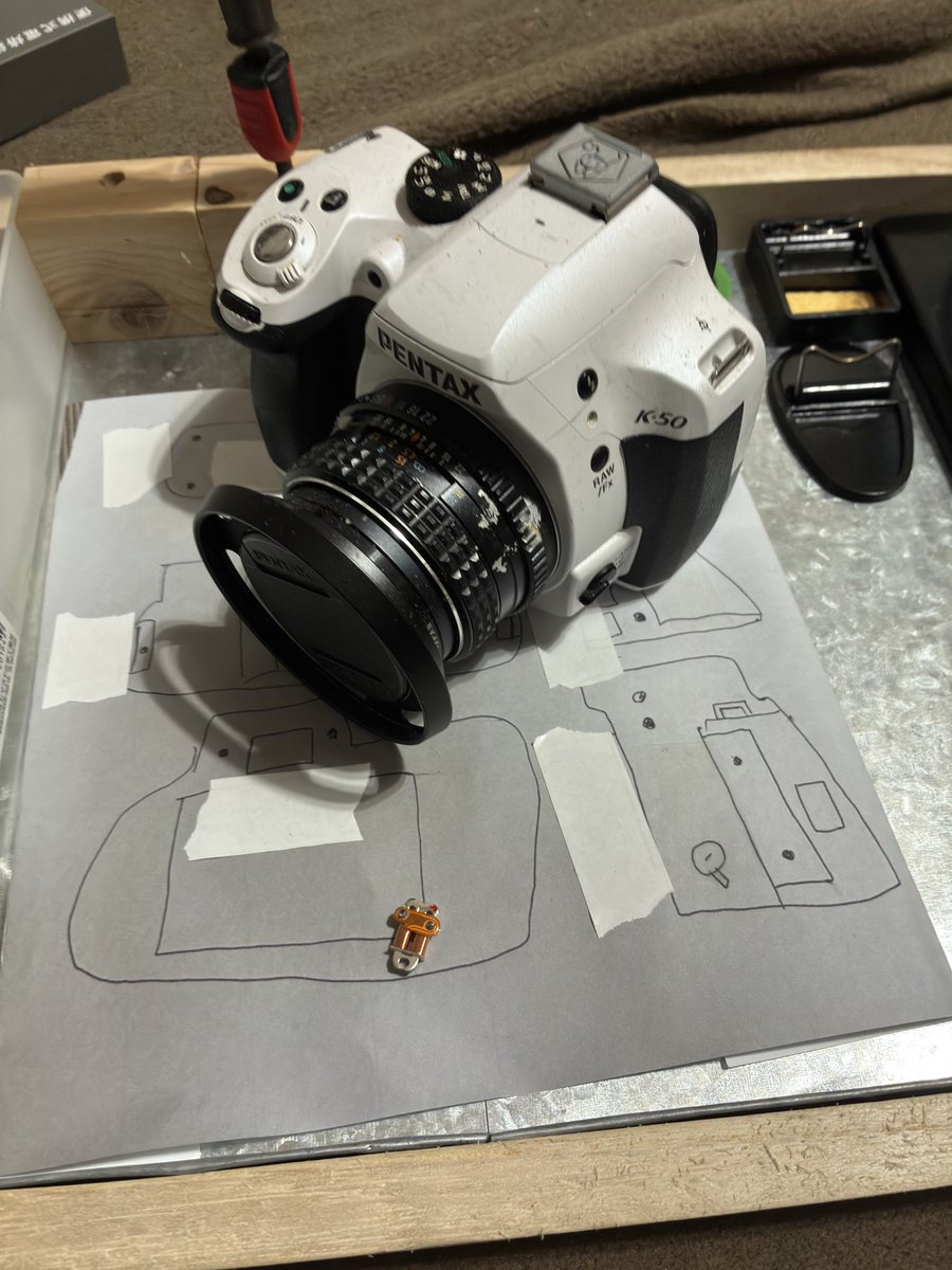 tomo7541's tweet photo. PENTAX K-50、ソレノイド交換完了。
後は試写だけだ💦

＃pentaxk50 https://t.co/OcUQQsQg9z