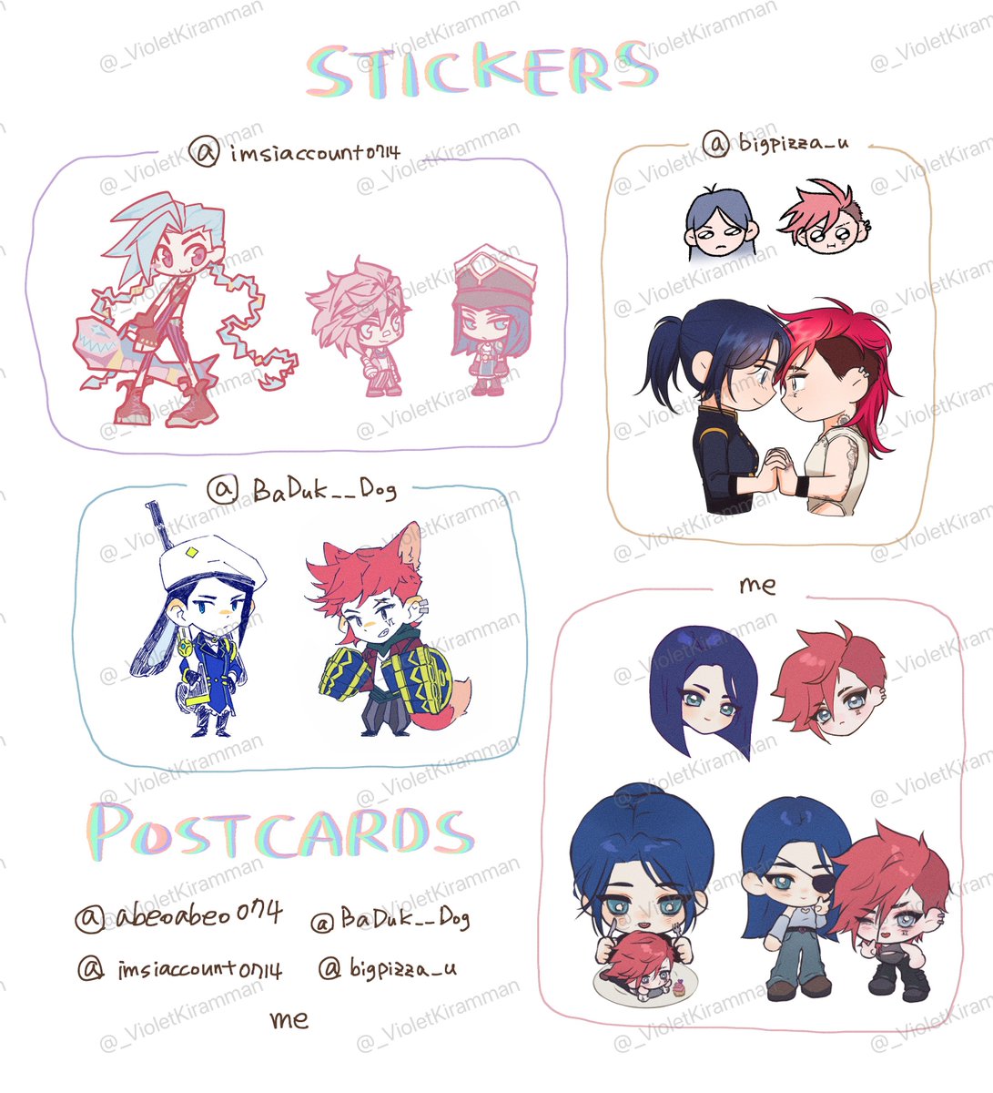 _VioletKiramman's tweet photo. Hello Chinese Caitvi fans🫶🏻 Not sure if I'm on your tl, but my friends and I are visiting China soon!
💙Immersive Arcane (July 15, 16, 17, 19): Freebies at SD (Items may vary daily depending on our schedules) 
❤️Caitvi Only Event: On-site trades and freebies (Trades prioritized) https://t.co/FKnUX8lcRO