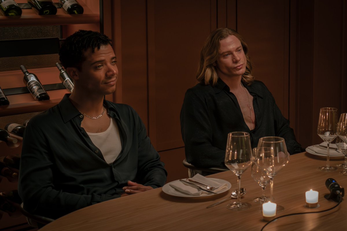 NexusPointNews's tweet photo. New look at Jacob Anderson as Louis de Pointe du Lac, and Sam Reid as Lestat de Lioncourt in ‘THE VAMPIRE LESTAT’ Episode 6. https://t.co/4WvgQEMRbI