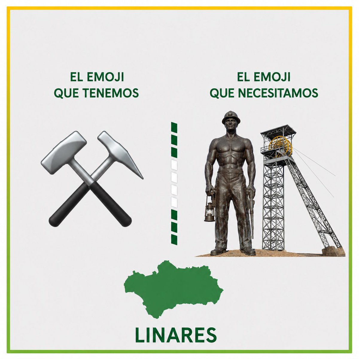 alatorreb_'s tweet photo. 💙Me uno al trend de emoji que tenemos vs el emoji que necesitamos, pero en versión 23700

#Linares no cabe en un solo emoji. Merece estar representada por su historia minera, Santana, nuestro patrimonio y sobre todo su gente

Hecho por una linarense enamorada de su tierra❤️➡️🧵 https://t.co/MSDpaU3vu2