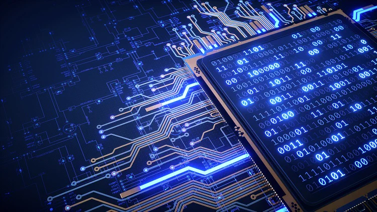 Circuit imprimé avec écran digital