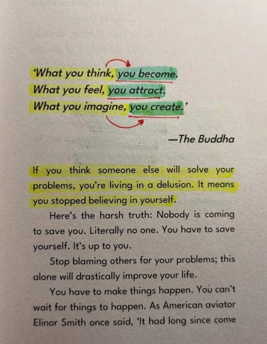 Book_therapy223's tweet photo. Your thoughts shape your reality. Take full responsibility. https://t.co/ixQjWFJ2fk