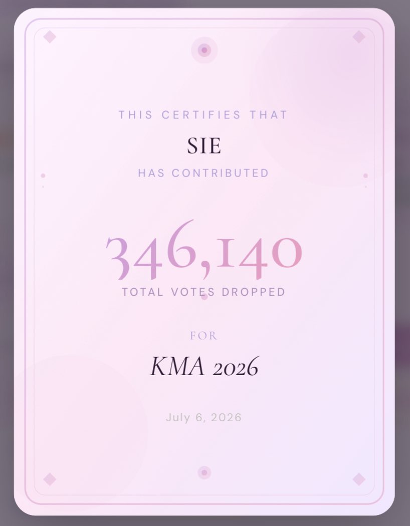 mniiowon's tweet photo. 346,140 pink jams for my boys!🥺💗 

i know many of us feel disappointed. some are exhausted. some are wondering if everything we did was worth it. to me, the answer is yes. we may not have gotten the result we hoped for, but im proud of yall, thank you for not giving up🫂🤍 https://t.co/JPvaTlG19r