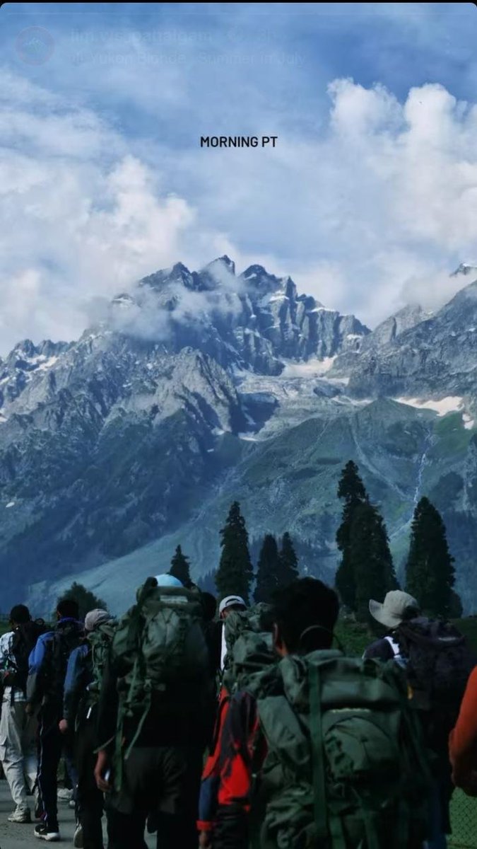 NCCDteJKL's tweet photo. Scaling new heights, one step at a time! 
Glimpses of NCC cadets undergoing the Basic Mountaineering Course at JIM&amp;WS,Pahalgam-building courage,endurance &amp;discipline while preparing new generation of confident mountaineers, ready to conquer every challenge.@northerncomd_IA https://t.co/MPtE3D5zEw