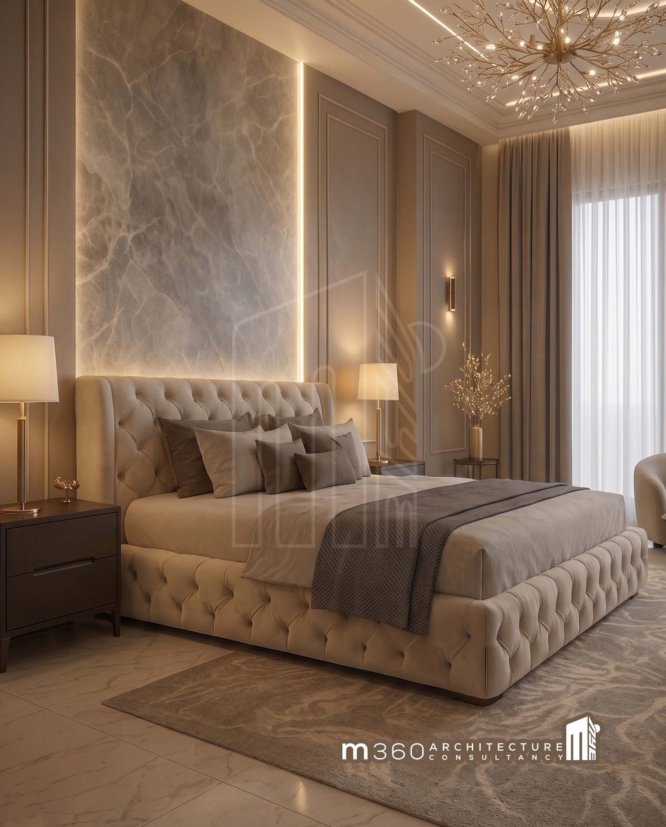 m360arccy's tweet photo. ✨ Inside Our Latest Luxury Master Bedroom Design Reveal 📌 Bongaigaon
.
.
#viralpost #goodevening 
#explore #interiordesign #m360architectureconsultancy https://t.co/lv5LS4Z0Yj