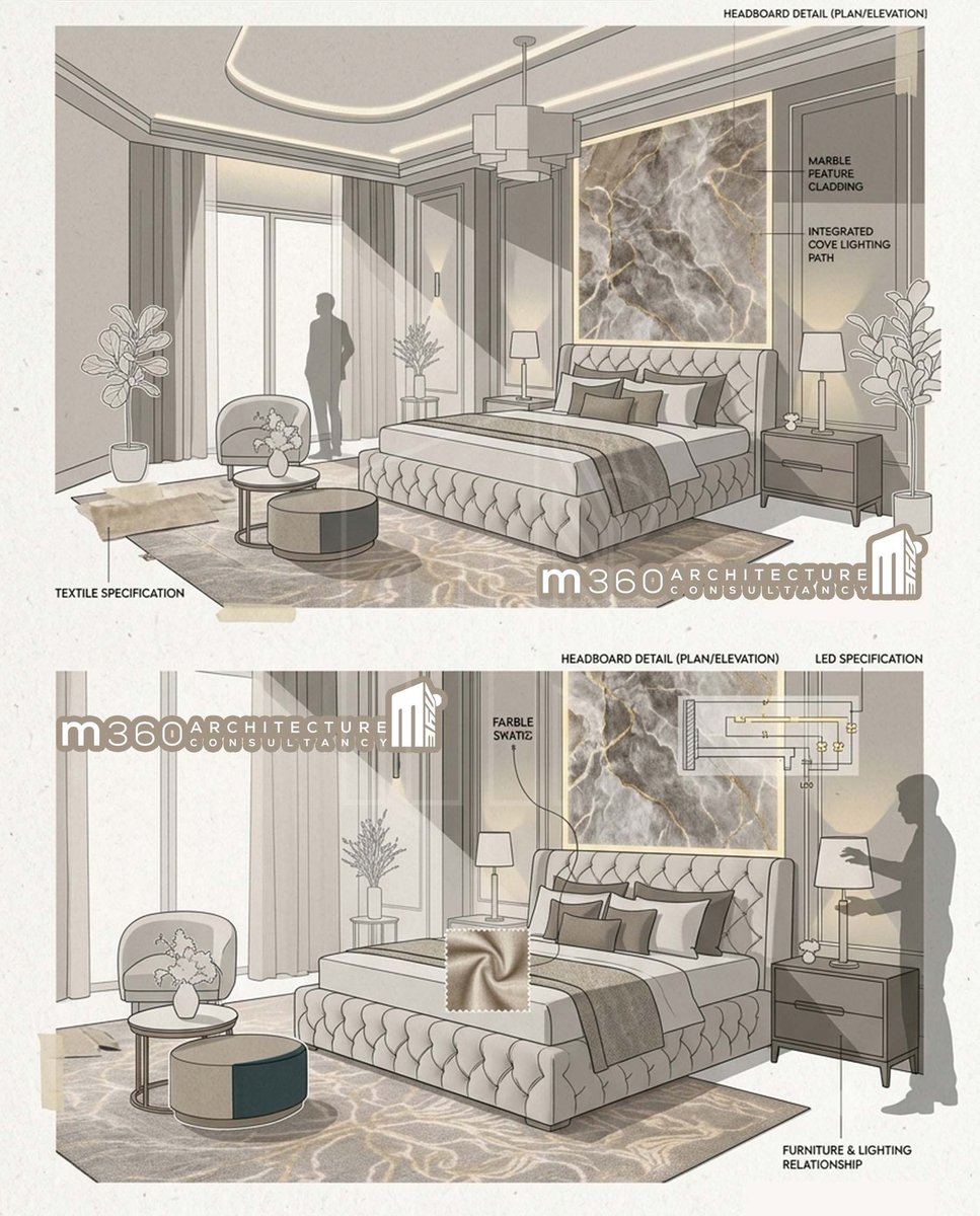 m360arccy's tweet photo. ✨ Inside Our Latest Luxury Master Bedroom Design Reveal 📌 Bongaigaon
.
.
#viralpost #goodevening 
#explore #interiordesign #m360architectureconsultancy https://t.co/lv5LS4Z0Yj