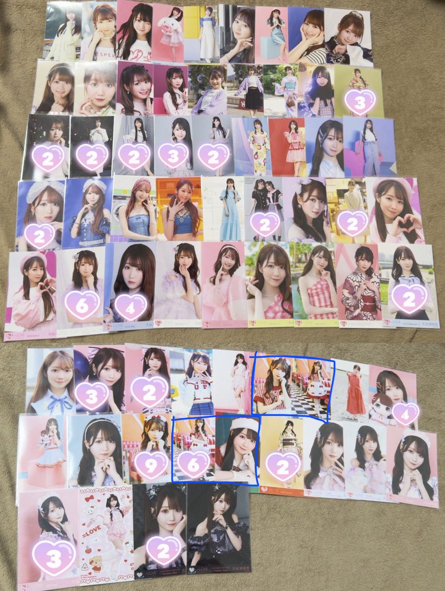 Tore__mi's tweet photo. @m_k_1O25 検索より失礼致します。画像お借りしまして、赤丸箇所所持しております。青枠分求めているのですが、いずれか交換可能でしょうか？
ご検討よろしくお願い致します🙇‍♀️ https://t.co/C1HYYFbXD9