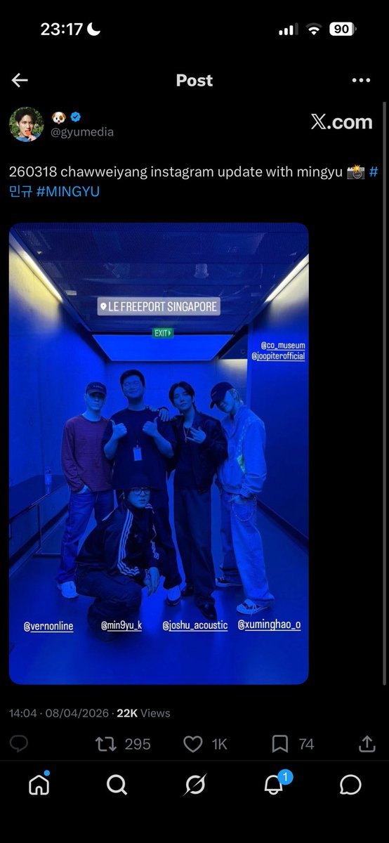 mmingoofy's tweet photo. @wonlifeleft1727 they did not mention anyone if its ig update https://t.co/oOkXI4FrJo