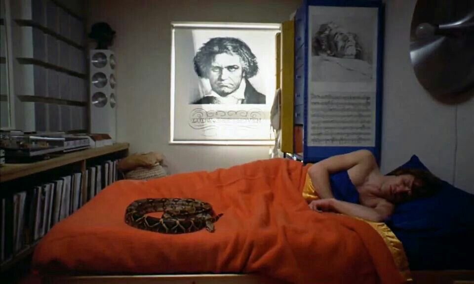 castcredits's tweet photo. Alex’s room in ‘A Clockwork Orange’ ‘71 https://t.co/Vx5iyyYy1S