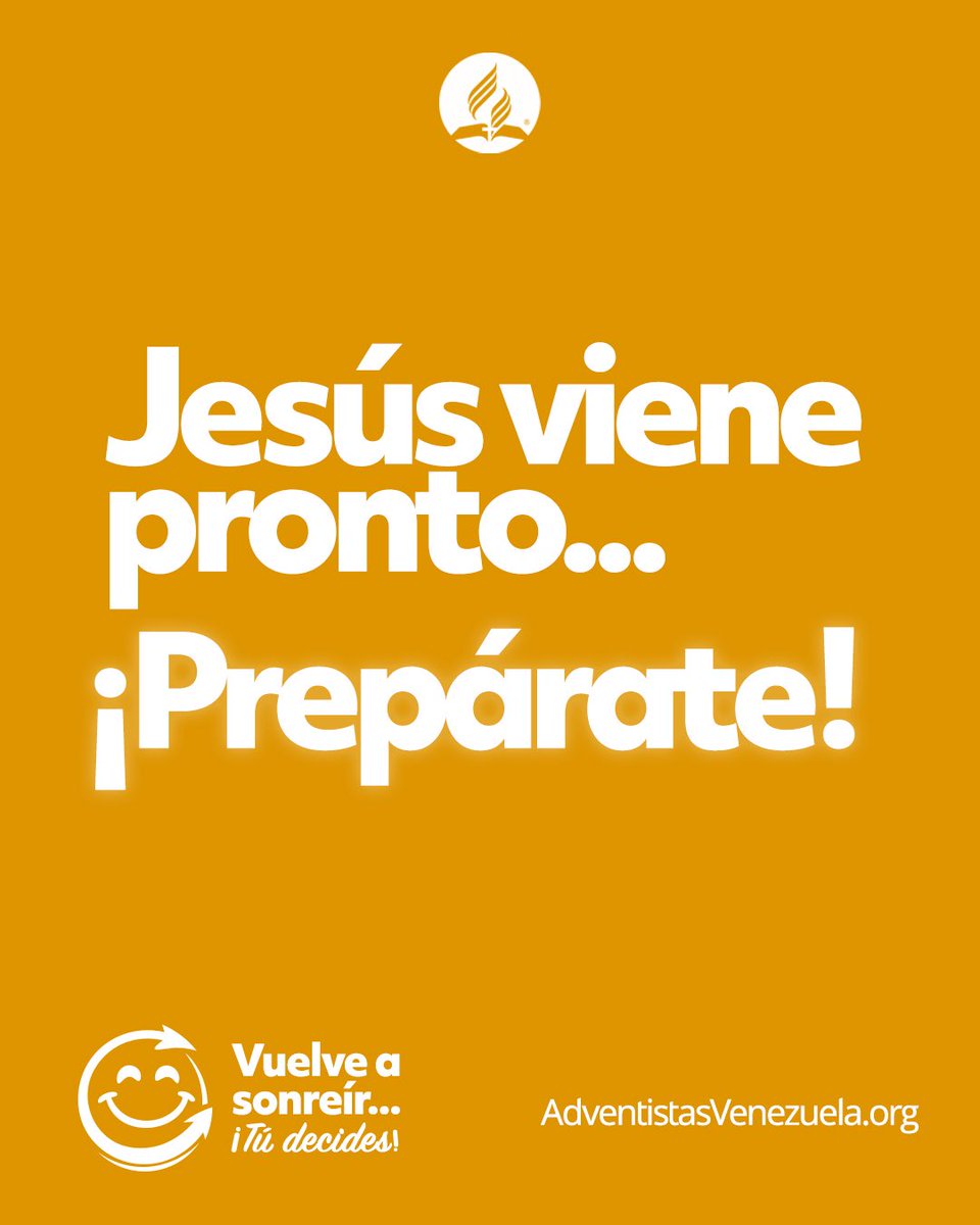 UVOriental's tweet photo. ¡Cristo viene a buscarnos!

🙏🏼Que la promesa de la segunda venida de Jesús sea un faro de esperanza que ilumine tu vida en medio de las dificultades y los desafíos cotidianos. https://t.co/63Q5RVVSET