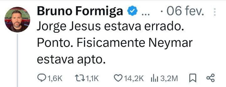 JFreiress_'s tweet photo. Bruno Formiga cadê o pedido de desculpas ao Jorge Jesus? https://t.co/wGd6U8E8F1