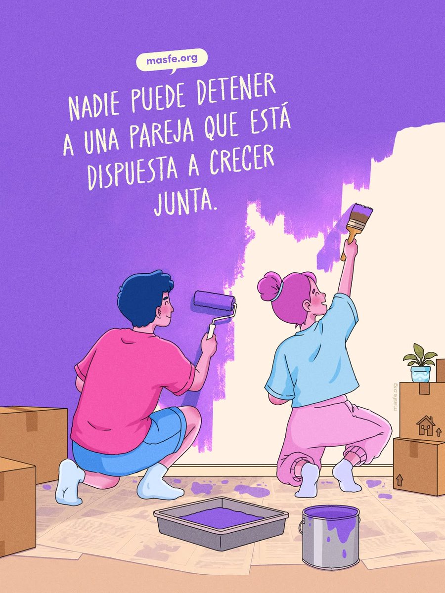 Masfe_org's tweet photo. Una pareja que tenga a Dios en su vida no solo tiene la probabilidad de durar esta vida sino toda la eternidad.

#amorcristiano #noviazgo #matrimonio https://t.co/N2sff6RAPm