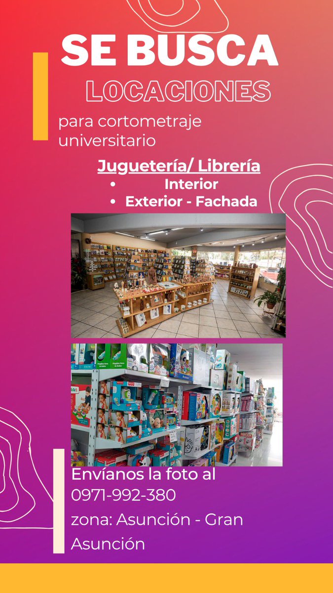 OrlandoGalan3's tweet photo. Hola amigos!! 
Ando en búsqueda de estas locaciones para el rodaje de mi tesis, si saben de algo, me chiflan por favorrrr!!!! https://t.co/kCBWjgaqY4