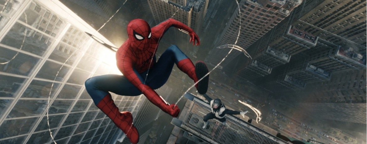JEST0Z's tweet photo. How did we go from this movie looking like Thunderbolts to Insomniac Spider-Man??? https://t.co/GrWxF5wjxK