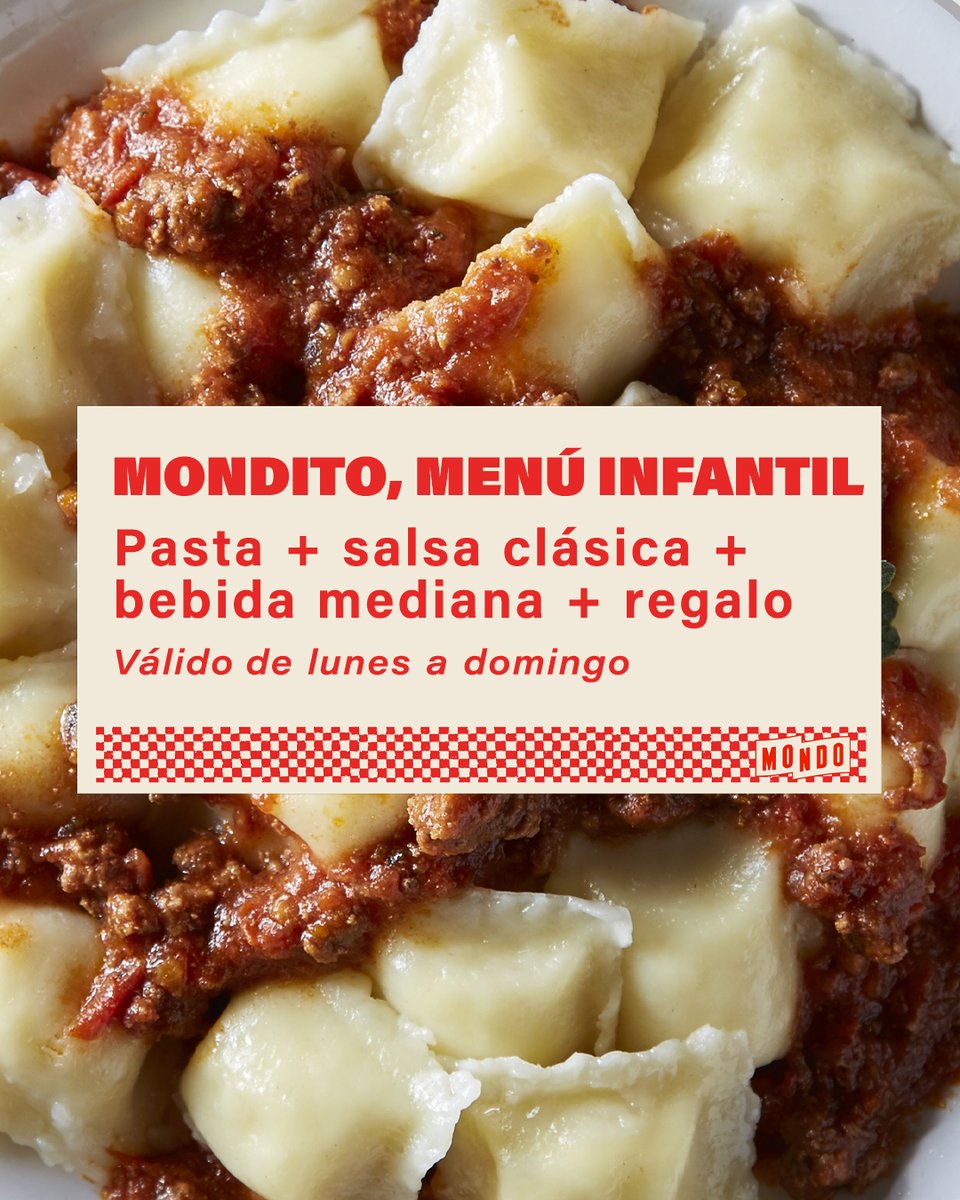 MondoSpaghetti's tweet photo. 🚸 Rumbo a Mondito, parada obligada para el almuerzo después del colegio 👴👵
Ravioles de ricota, fusiles tricolor, spaghetti o ñoquis, todo es rico! 🥰

📍⏰Av Cabildo 1829 #Belgrano https://t.co/2vAfMZFD5E
