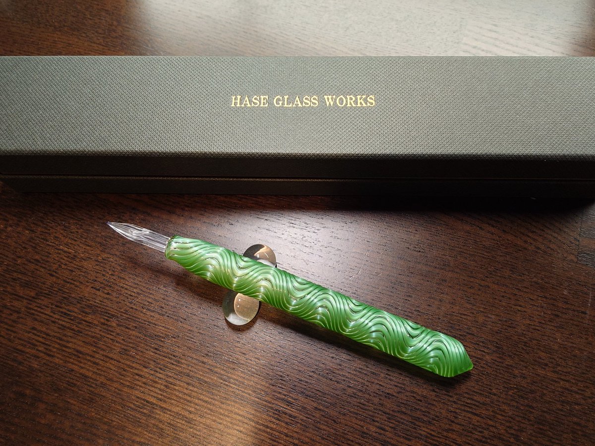 HASE硝子工房 ガラスペン グリーン HASE硝子工房 (@haseglassworks) / Posts / X