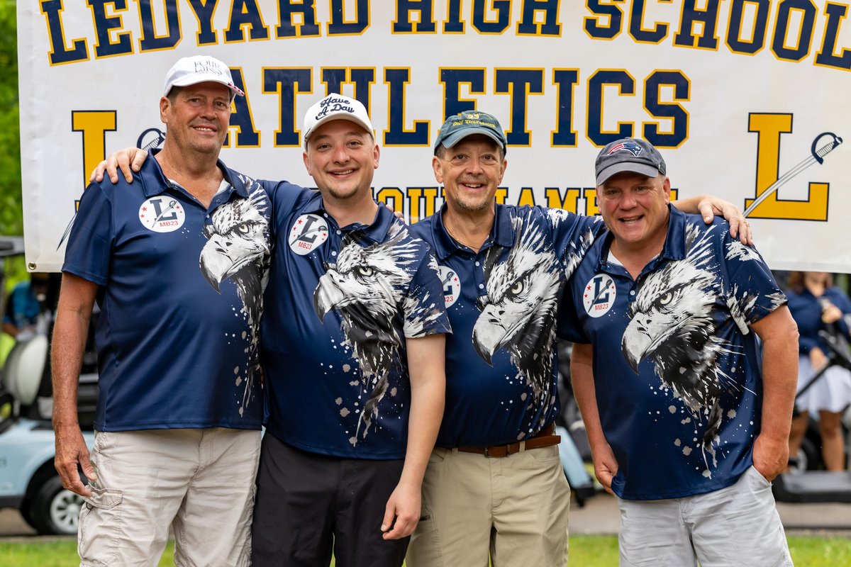 ledyardsports's tweet photo. A full field today at Lake of Isles for our 18th Annual Ledyard High School Athletics Golf Tournament. Despite the wet conditions, we had some great performances and a fun time. Thank you to our sponsors, participants and the Lake of Isles #LHScolonelpride @TheDayCTsports https://t.co/X4VkCT9QFy