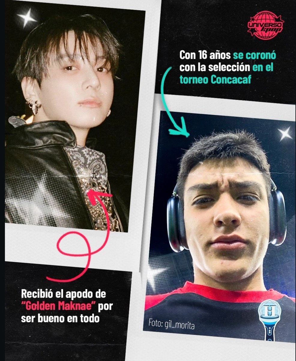 JeonJungkookMX's tweet photo. JUNGKOOK fue mencionado en una publicación de El Heraldo Podcast. 🎧

Refiriéndose a él como el maknae más talentoso y querido, junto a Gilberto Mora, jugador de la Selección Mexicana. 🇲🇽

• https://t.co/rj0C6Iw0kc https://t.co/B2MjJfjZfD