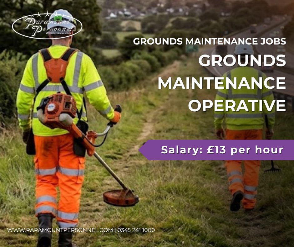 Paramountperson's tweet photo. ๐ฟ NOW HIRING: Grounds Maintenance Operatives! ๐ฟ
Okehampton, Devon, ยฃ13/hr (Weekly Pay - PAYE), Strimming experience REQUIRED, Driving licence preferred,Temp-to-Perm, Immediate Start!
Apply here: https://t.co/8b4ZZ5yjTC
#JobsInDevon #Okehampton #Hiring https://t.co/sKyOTuOh7s