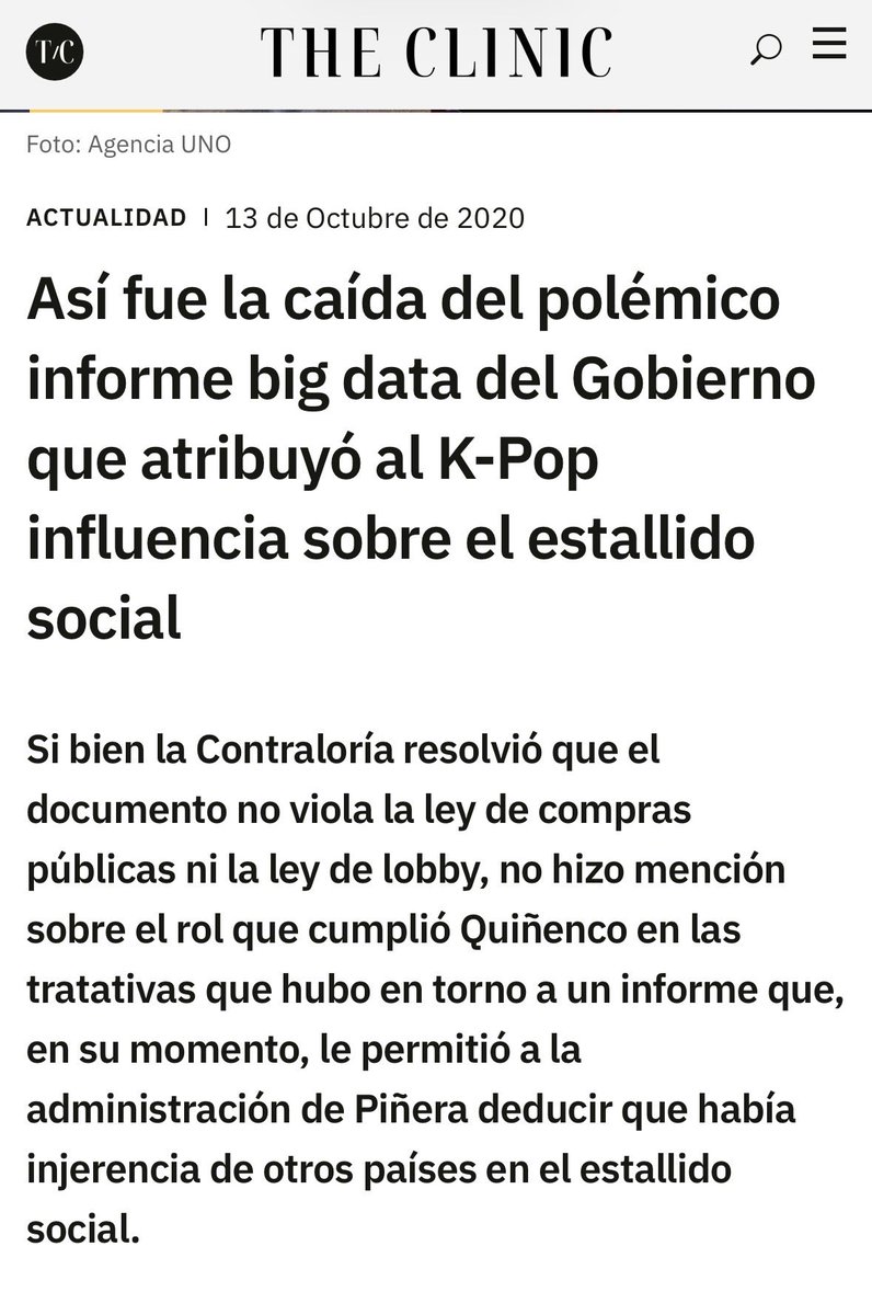 TopoLucido's tweet photo. @Nachoetherno Ustedes son muy jovenes pero el KPOP fue el enemigo de chile alguna vez…. Típico de la DERECHA IGNORANTE https://t.co/8kEqGLLQb5