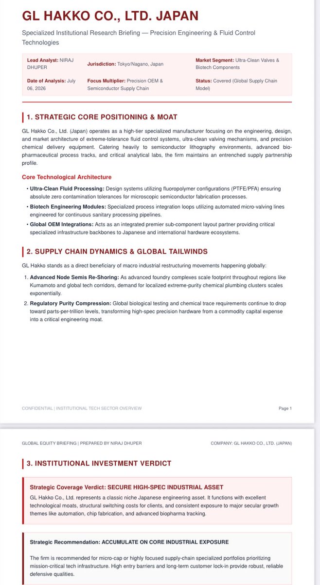 fittrwithniraj's tweet photo. #setl 🔹Acquisition: #GL HAKKO JAPAN
The Board has approved a phased strategic acquisition of Japan-based GL HAKKO Co., Ltd.
Transaction structure:
Phase 1: Acquire 19.19% equity.
Final target: Increase stake to 51.07%, giving SETL majority control.
Total investment: ₹186 crore (₹1,860 million).
Why this is important
This is not a passive investment. By taking majority control, SETL is signaling a long-term strategic move.
Potential benefits include:
🇯🇵 Access to Japanese technology and engineering expertise.
🌍 Expansion into international markets through GL HAKKO’s customer relationships.
🏭 Stronger capabilities in process equipment manufacturing.
📈 Opportunity for cross-selling and technology transfer.
💰 Potential earnings contribution if the integration is successful.
About #GL HAKKO