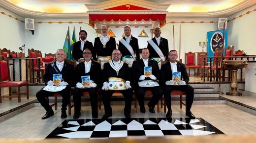 ECMAREGULAR's tweet photo. SESSÃO DE ELEVAÇÃO AO GRAU 07 (PRIM∴ ELEI∴ OU ELEI∴ DOS NOV∴) NO VALE DE JUNDIAÍ – GRANDE VALE DE SÃO PAULO, no dia 23 de junho de 2026, na GRANDE E AUGUSTA LOJA DE PERFEIÇÃO MAESTRO VITTORIO BARBIN Nº 590.
Excelso Conselho
Assessoria de Comunicação https://t.co/sbhQtmYrU7