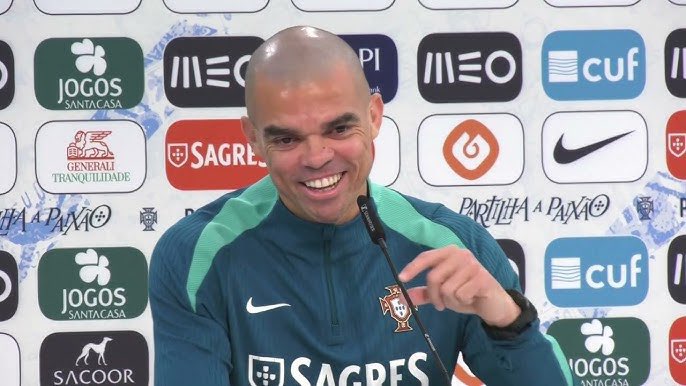 inferenceGeek's tweet photo. Pepe of Portugal just said Messi is better than Ronaldo
and that Ronaldo needs to work harder.

GOAT debate just got spicier 🌶️
#Messi #Ronaldo #Football https://t.co/fnjRqdXbpz