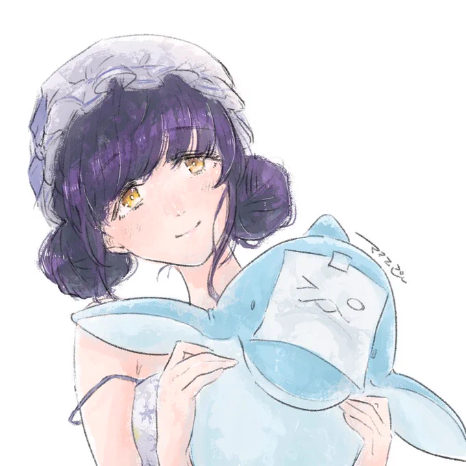 過去絵ですが ルルたんじょびおめでとぅ
