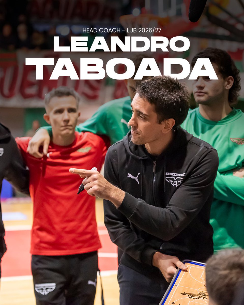 Aguada_oficial's tweet photo. ✍🏼 Leandro Taboada será el Head Coach de la temporada 2026/27. ¡Vamos con todo! 

#ConEntusiasmoYValía🔴🟢 https://t.co/mUGtMISEKb