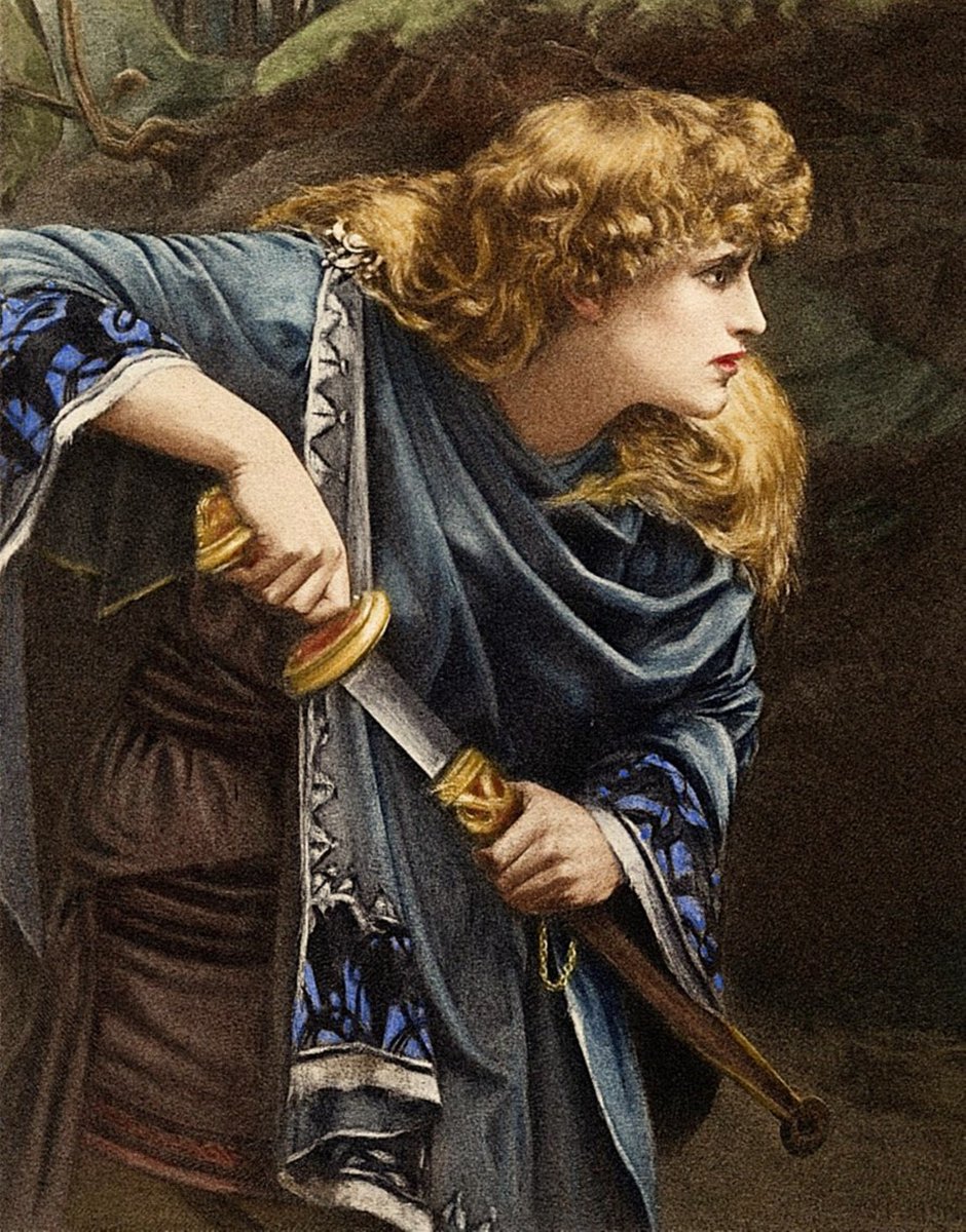 AlexandraSoro's tweet photo. "Imogen" (1888)
By Herbert Gustave Schmalz. 🖌️🌹
English painter. (1856–1935) https://t.co/2cSUtWYwnd