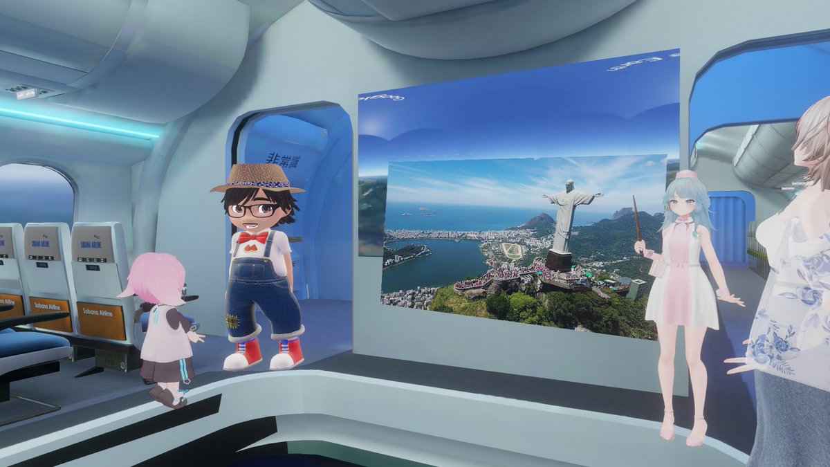 hanuma16's tweet photo. 「ハイパーウルトラミラクルソニック世界一周旅行」に参加しました！ #そばぷろ #VRChat https://t.co/gFmVvPZeRN