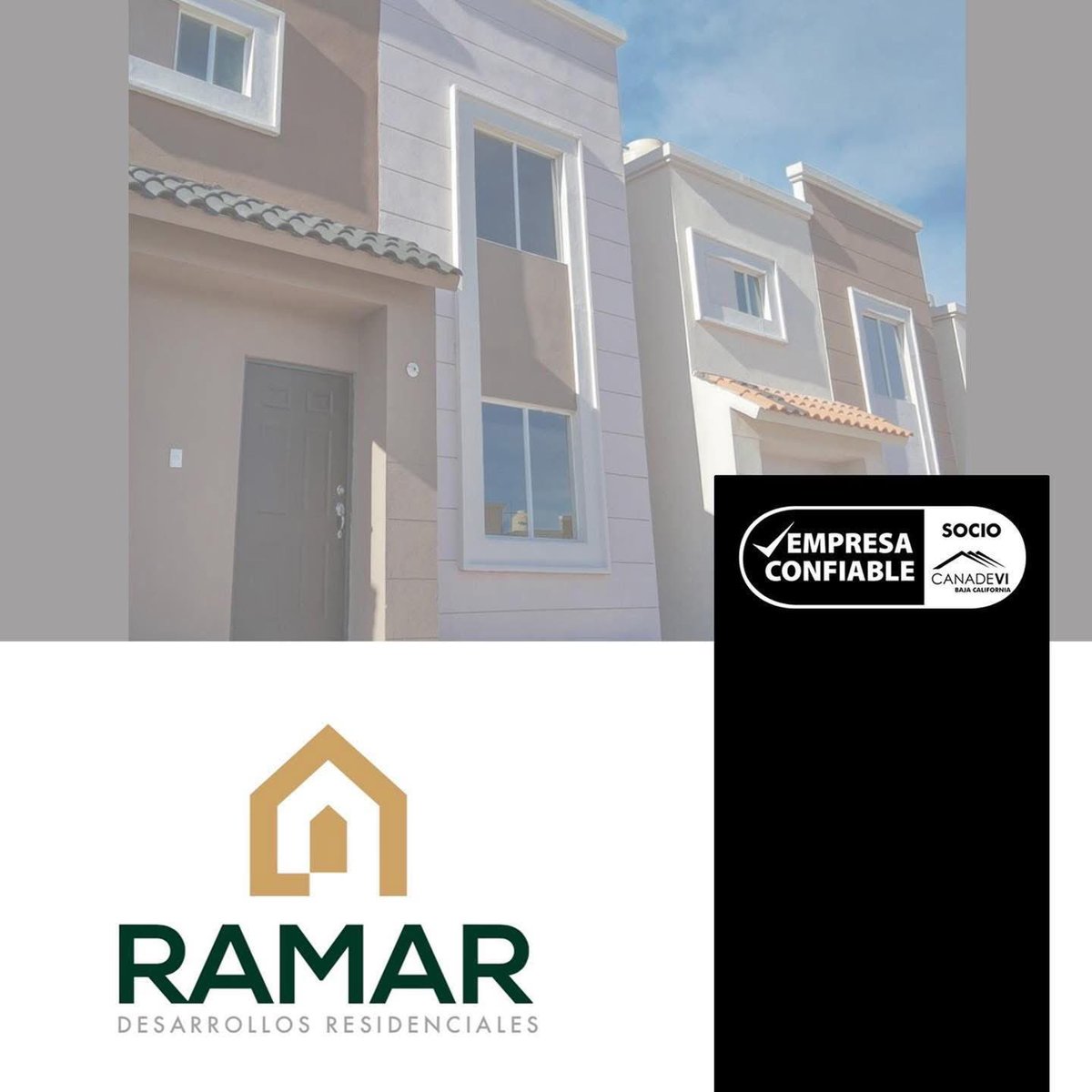 CanadeviBCN's tweet photo. ✅ Confía en RAMAR empresa comprometida con el desarrollo ordenado, sostenible 🍀y de calidad en el sector vivienda.🏡

#CANADEVI #CANADEVIBC #NuevoSocio #RAMAR #DesarrollosResidenciales #IndustriaDeLaVivienda #ConstruyendoMéxico #socioscanadevibcs https://t.co/z5f9vICjv5