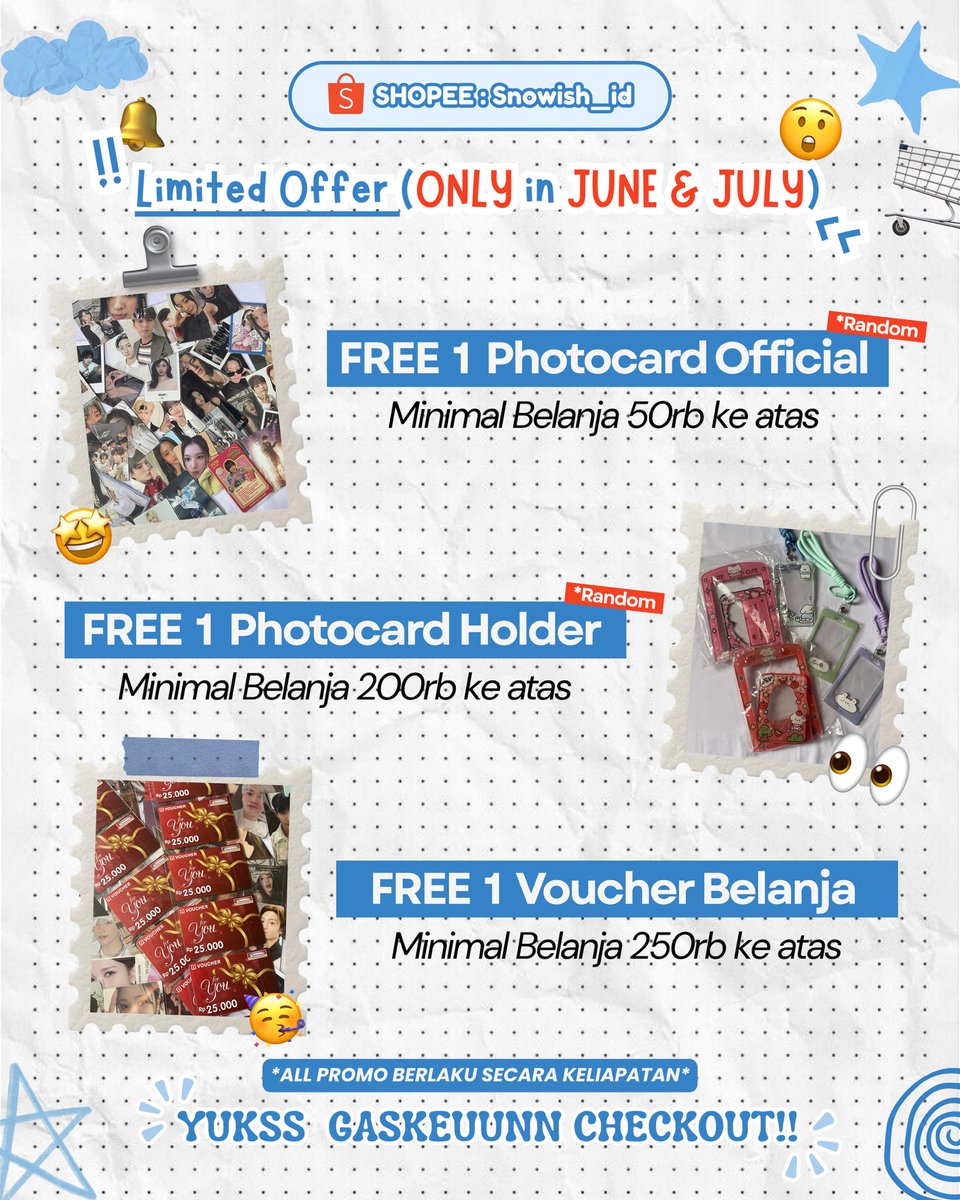 Snowish_id's tweet photo. ᯓ SM Girls Photocard ★ˎˊ˗

🖇️ link shopee :

- # 1 : https://t.co/c18wN5sJrw
- # 2 : https://t.co/uFj1U683Z4

T. Wts want to sell aespa ningning karina giselle winter red velvet irene seulgi wendy joy yeri h2h hearts2hearts jiwoo carmen a-na yuha yeon stella ww ina https://t.co/R8MHyjysRf