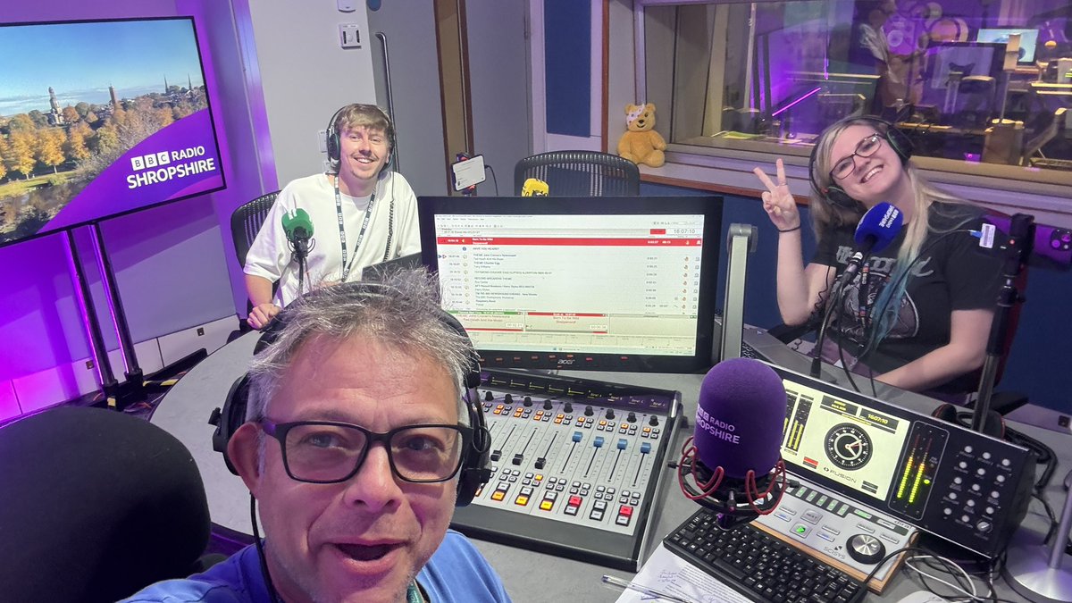 Shuttsie's tweet photo. Radio fun in the afternoon for a few days on @bbchw @BBCRadioStoke @BBCShropshire @BBCSounds https://t.co/RVBH2GRTqS
