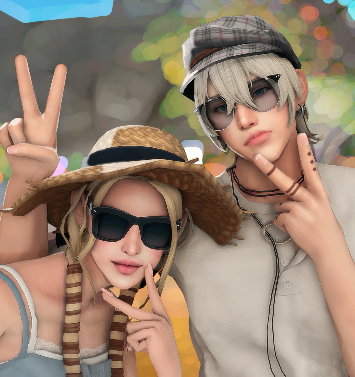 ebiten_pu_ra's tweet photo. The girl hiding her joy and the devilish boy ☺️
#ShowUsYourSims #ts4 https://t.co/FO5d437s2n