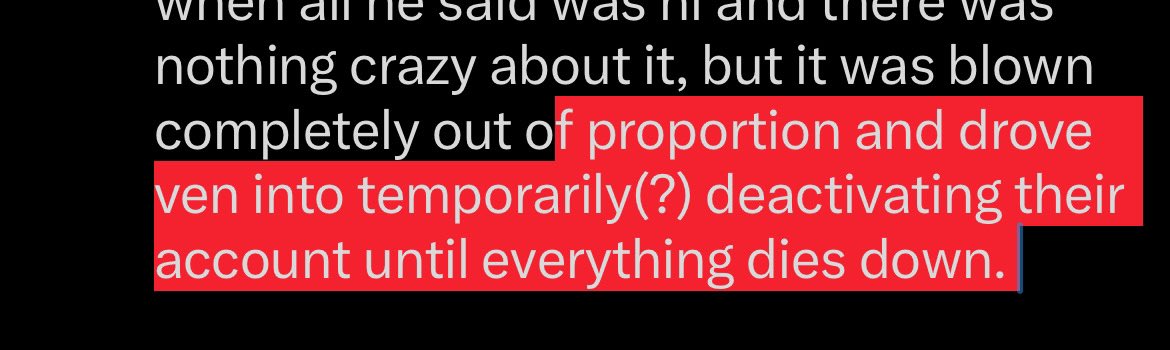 techno_mick's tweet photo. @bifferify hiihi sorry for the late reply its nothingburger .grian said hi to a well known fan (venbies) in a twitch chat and someone vague post tweeted “its parasocial for ccs to singleout fans” when all he said was hi and there was nothing crazy about it, but it was blown completely out https://t.co/xG3cIKm8SG