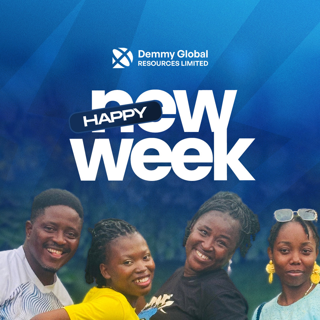 Demmy_Global's tweet photo. New week, new goals, same dedicated team! 💼✨

As we step into a brand new week, the team at Demmy Global Resources Limited is energized and ready to deliver excellence. 

Wishing all our clients, partners, and friends a highly productive and successful week ahead! https://t.co/8RHyi2dmAg