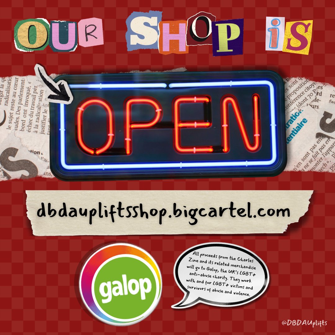 DBDAUplifts's tweet photo. Our Zine Shop is officially OPEN. 🏏

https://t.co/YkAUiWhy9I

We've included a shipping breakdown below, which you can also find on our site under "Shipping and delivery." Thank you to everyone who has supported this project. ❤️ 

#CharlesRowlandZine
#DeadBoyDetectives https://t.co/1tHTMWIPM8