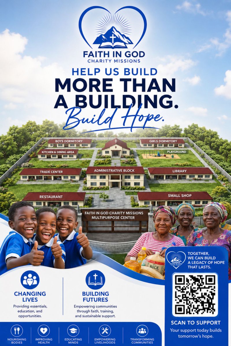 figcm2025's tweet photo. More than a building. We're building hope. 🏗️💙
Support our FIGCM Multipurpose Center — dormitories, library, trade center &amp; more, all in one place.

Join the Labor of Love campaign 🙏 https://t.co/dKGzavqnUj
#FIGCM #LaborOfLove #BuildHope #FaithInGod https://t.co/SoVpVoXbm2