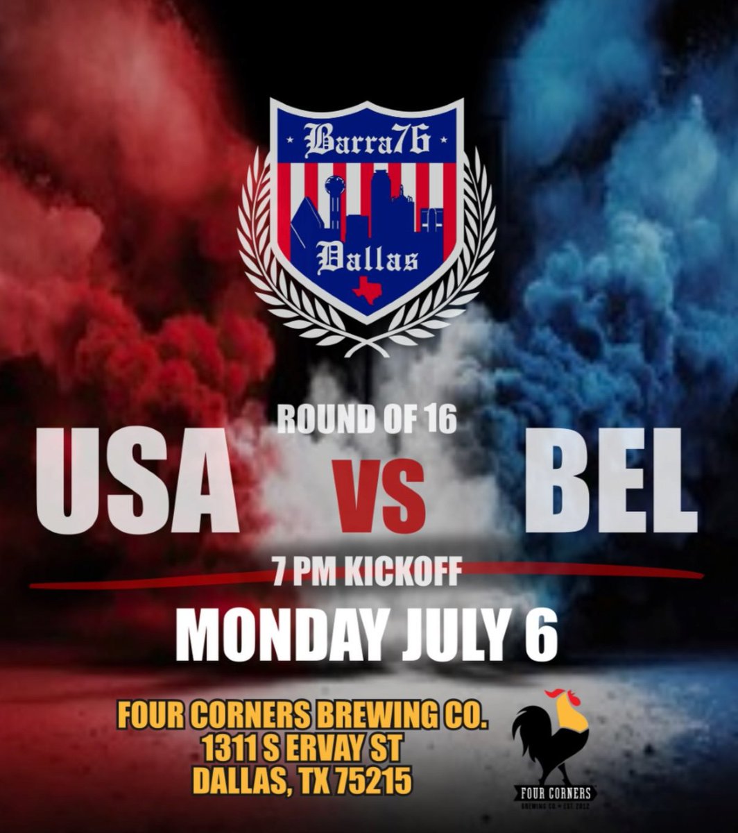 Barra76Dallas's tweet photo. Tonight!!! https://t.co/KFB7x3yD76