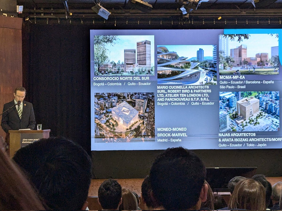 italobrambillao's tweet photo. ¡Ya empezamos con la intervención del arquitecto Diego Ordóñez, presidente del @CAEPichincha https://t.co/yxUphngGg2