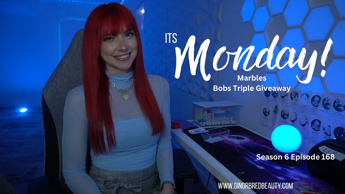 gingrbredbeauty's tweet photo. New week, new chances to WIN! 💜We're rolling into Monday with a Marbles Grand Prix, Bob's Triple Giveaway, and plenty of laughs along the way. Come join usand tell me about your weekend! #live on #twitch in 15 https://t.co/fspN33zq91
#repost for #giveaway entries! https://t.co/2UX0wkxJBb