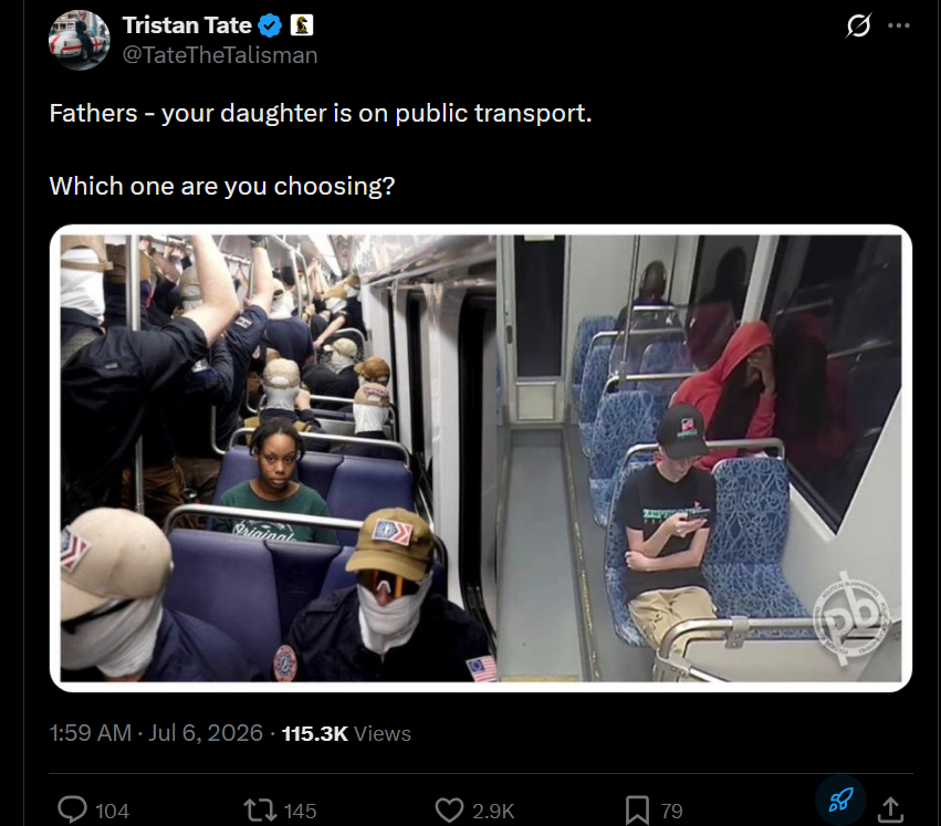 jimothy_phd's tweet photo. SO THIS PIC is going extremely viral comparing 

"would you rather sit near white supremacists or the guy who killed Iryna"

even Tristan tate has posted it 

THERE IS A HUGE DEBATE 

but what they DONT SHOW is her before the picture. 

you're telling me elon isn't interacting with this?

extremely controversial and everyone is tweeting it

WHERE SHE IS LITERALLY SHOWING HER ASS SPAZZING OUT :https://t.co/YtcLooxbqi

TRISTAN POST: 
https://t.co/1wkVWBl4oN

DSrhpPYLZPcWx1tCCkhdf2Z7ErgMwsRw4NfFiHDwY9em