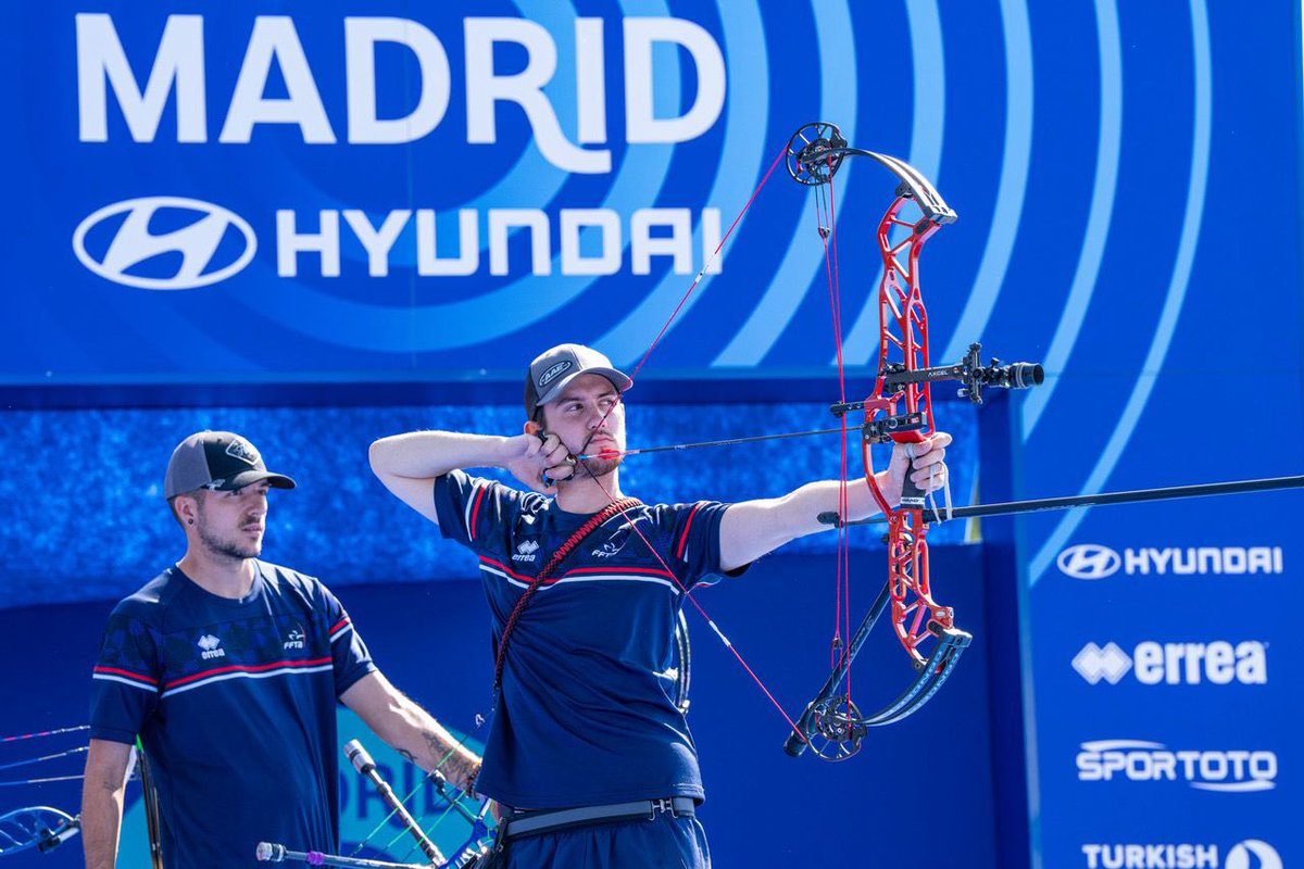 FFTiralArc's tweet photo. ✈️ Direction Madrid pour l’équipe de France !
La capitale espagnole fait figure d’ultime rendez-vous mondial avant les échéances de septembre
Tous les sélectionnés sur cette étape de Coupe du Monde et les enjeux par ici
👉 https://t.co/wLpNA4uPTO
#FFTA #FFTiralarc https://t.co/PXztcodNrO