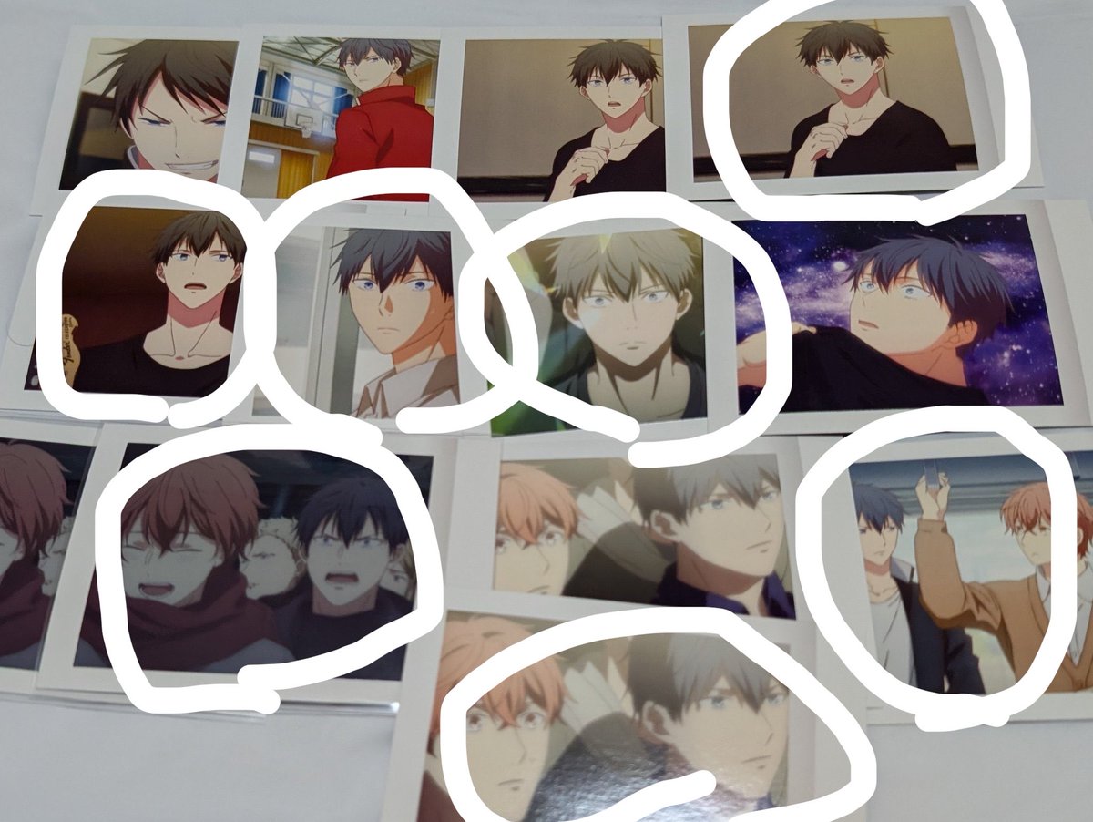 ___82chqn_'s tweet photo. @Zanzanzan_aipr こんばんは、お返事が遅れまして大変申し訳ございません。こちらまだ可能でしたら囲ったものを纏めて買取希望なのですが、おまとめの場合1枚おいくらでご検討いただけますでしょうか？ https://t.co/8qADyDVZNq