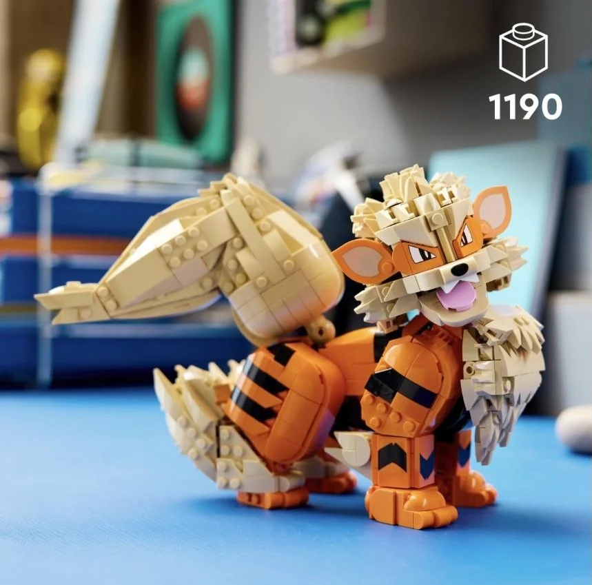 ModernNotoriety's tweet photo. New Pokémon x LEGO sets featuring Rayquaza, Arcanine, and Munchlax dropping August 1st https://t.co/fzOeYkTITf