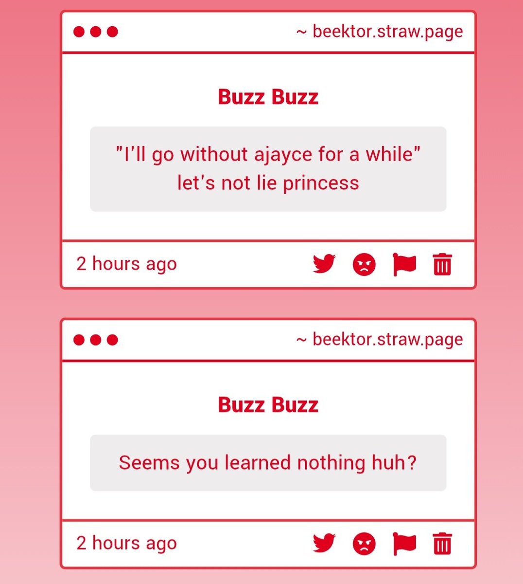 BusyBeektor's tweet photo. //Please leave me alone. I'm not having a jayce for Beektor, he was just being playful... https://t.co/Ovg8iAoDXa