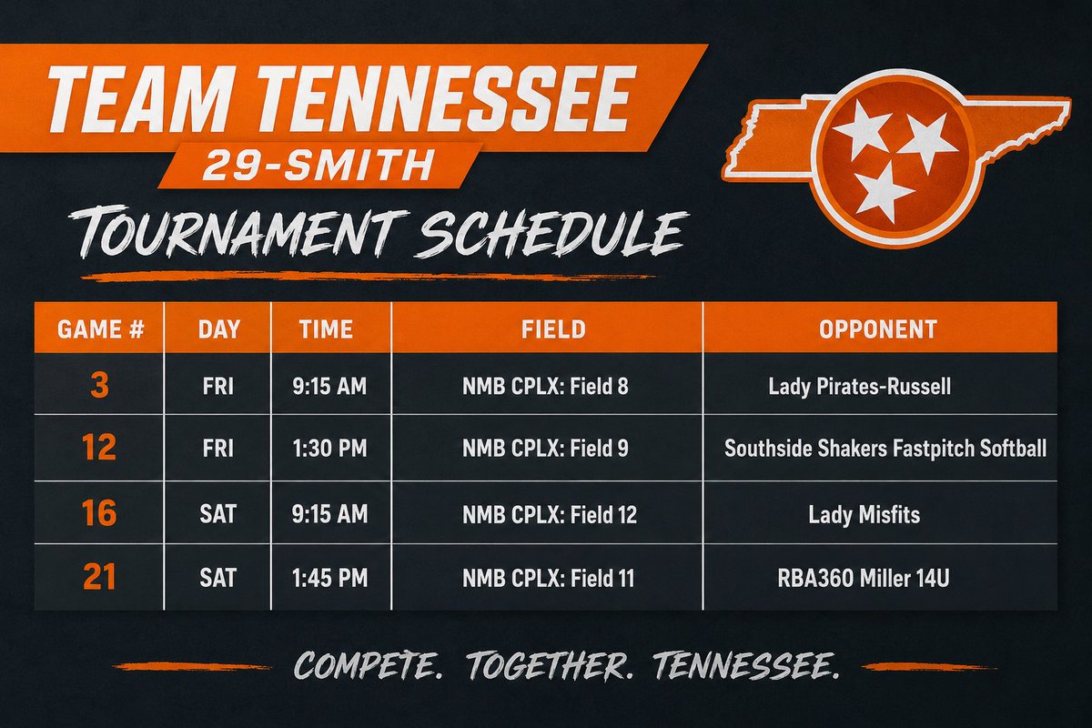 Idixon21's tweet photo. Excited to be back on the field this weekend! Here’s my schedule if any coaches will be in North Myrtle Beach. I’d love to connect! 🥎💙
Class of 2030| RHP, 1st, 3rd| #21 
Team Tennessee Smith 29

https://t.co/Ez0vgyHJvQ

#SoftballRecruit #StudentAthlete #Recruiting
#Recruit https://t.co/RlCMY5EnvU