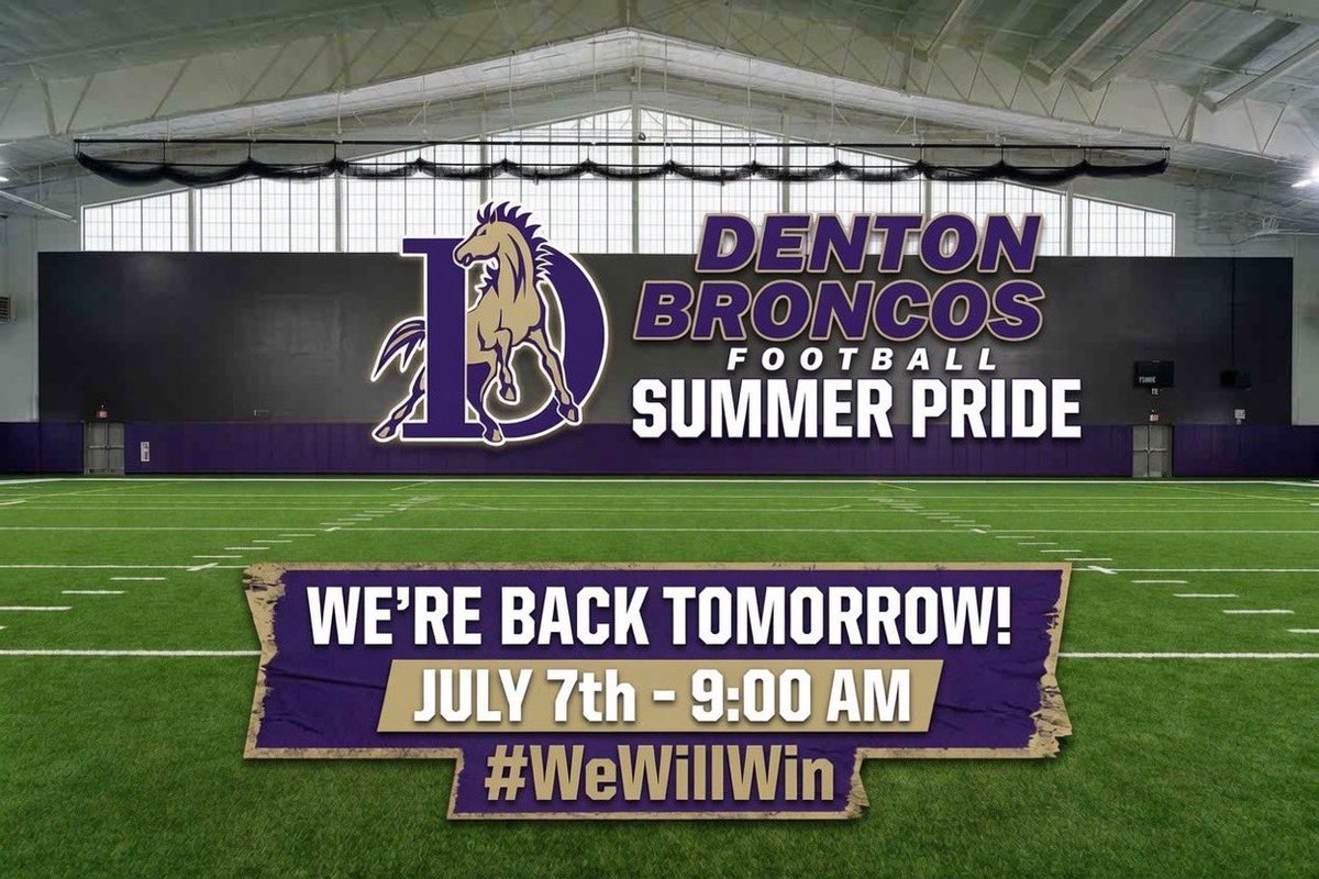 DentonFootball tweet picture
